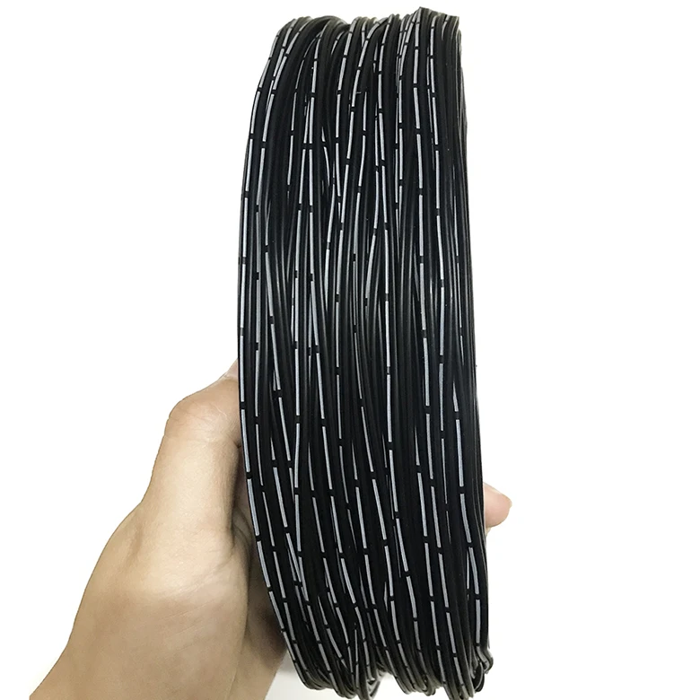 24AWG 28AWG 2 ядра ультра-мягкая тестовая линия силиконовый провод 2P OD 3,2 мм многожильный кабель высокая температура параллельный провод