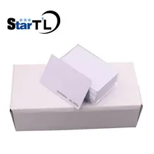 Frete grátis 100 pçs rfid cartão inteligente de identificação keyfobs 125 khz tk4100 cartão de identificação para o sistema de controle acesso comparecimento do tempo