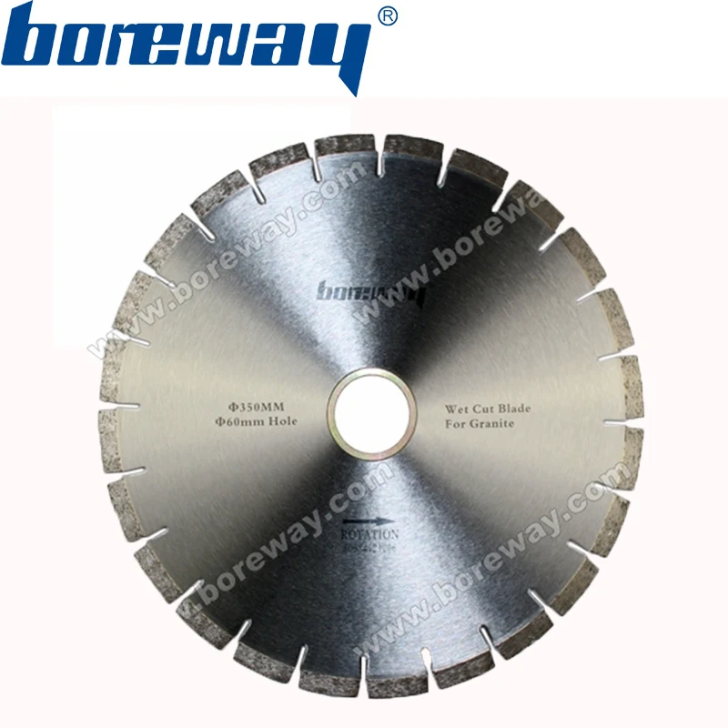 

Supply D350*40*3.2*10*50/60mm Granite Marble Quartz Diamond Saw Cutting Disc