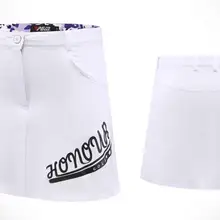 Леди Гольф юбки женские весенние теннис узкая юбка Гольф спортивные сарафаны для девочек открытый Pantskirt Таблица Шорты внутри леди одежда