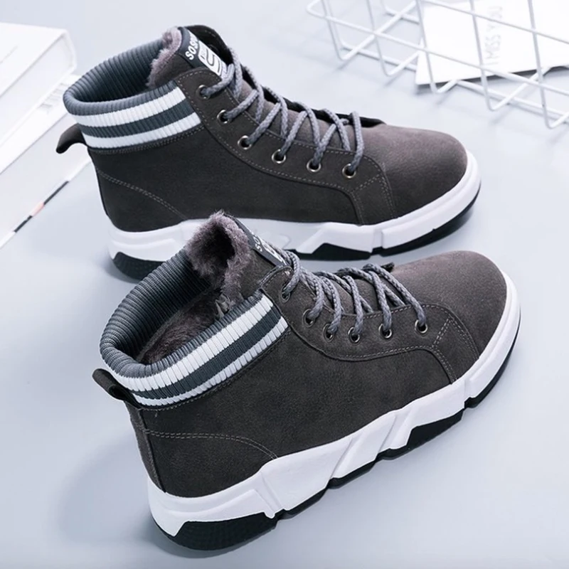 Women Winter Shoes 2018 New Women Sneakers Fashion PU Leather Lace Up ...