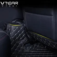 Vtear для Mazda CX3 CX-3- аксессуары интерьер подлокотник коробка заднее сиденье ударопрочный коврик детский коврик против грязи коврик