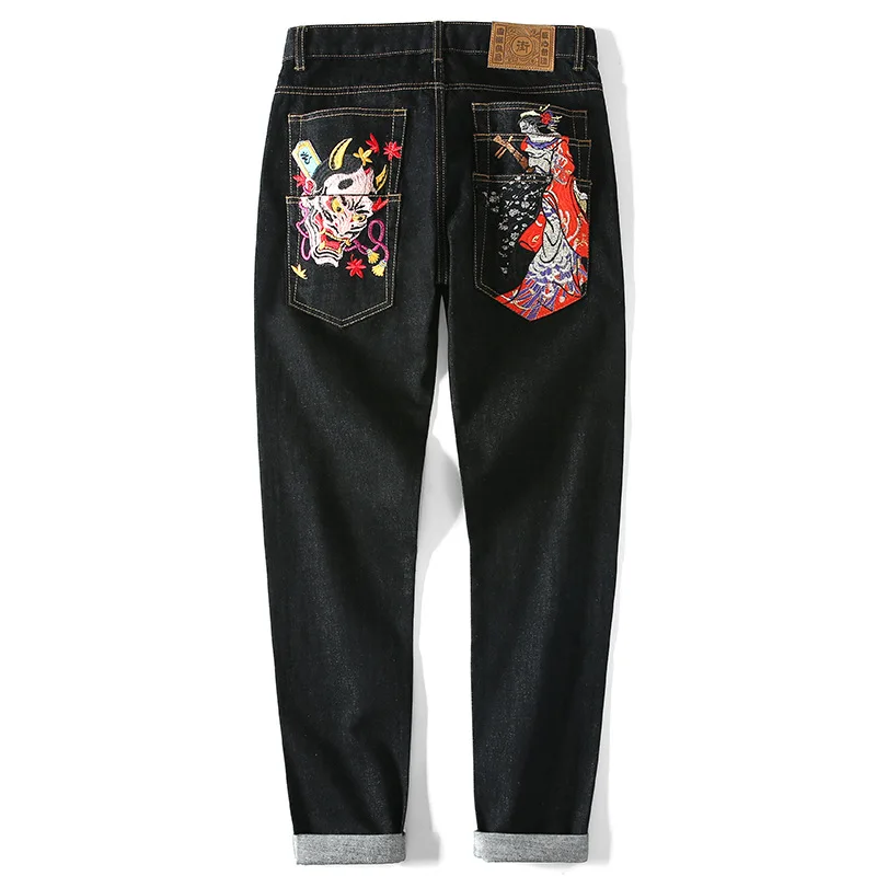 

Men's Jeans Men Clothes 2019 Hip Hop Jeans Street Stylish Men's Slacks Korean Sweatpants Softener Pencil Pants Large Size M-4XL