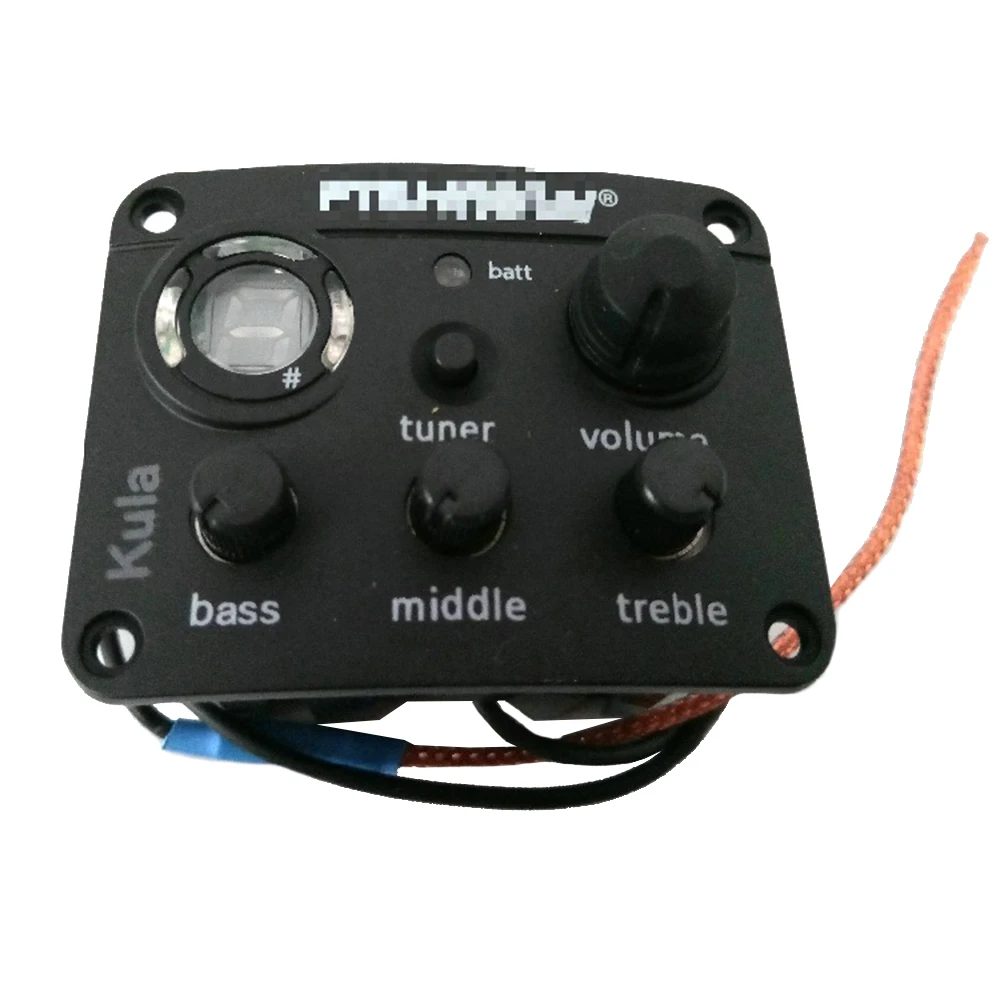 

free shipping Guitar Ukulele Pickups Kula Preamp EQ Tuner Piezo Pickup Equalizer System Guitar Pickup