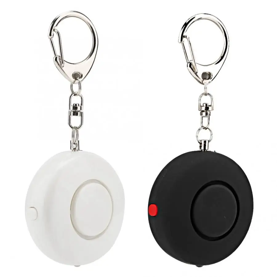 

2 In 1 Portable Key Chain Mini LED Torch Safety Personal Alarm 13dB for Women