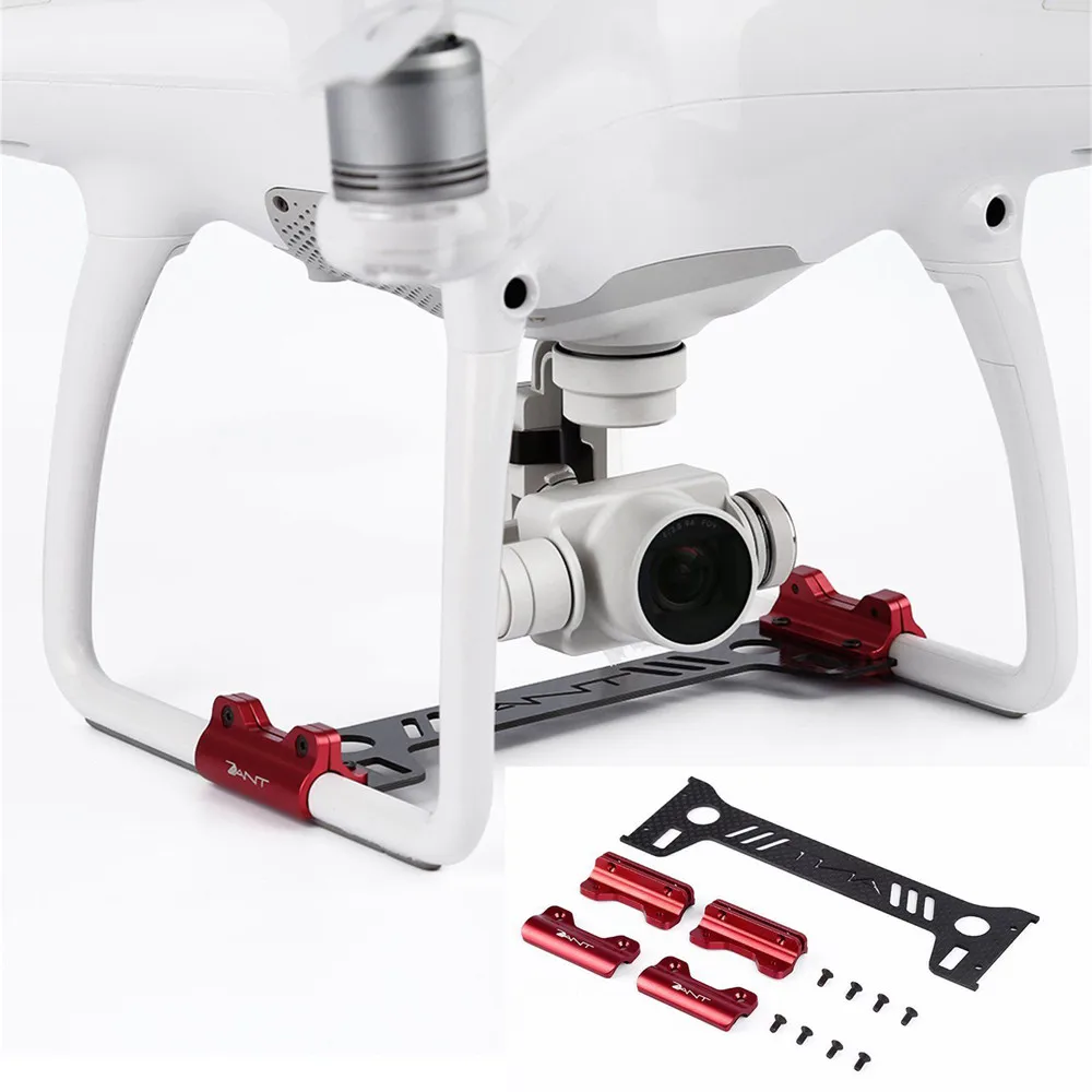 Drone Quick Release углерода волокно камера Gimbal застежка гвардии для DJI Phantom 4 защита при посадке шестерни 0J Прямая