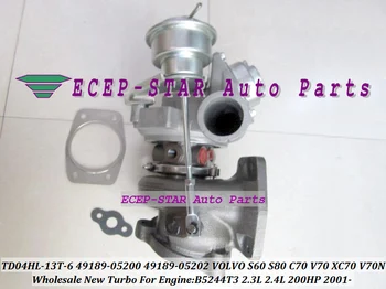

Free Ship TD04HL 49189-05202 49189-05200 8658098 Turbo Turbocharger For VOLVO S60 S80 C70 V70 XC70 AWD V70N B5244T3 2.3L 2.4L