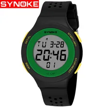 SYNOKE Led Digital Men Watch Alarm Military Sports 30M Waterproof women Watches Casual Wristwatches Relogio Feminio 