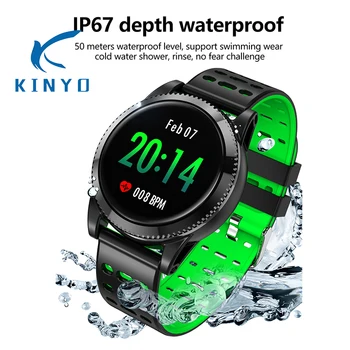 

smart band watch IP67 waterproof wristband blood pressure monitor sleep tracker multi-dial switch sports bracelet pk a9 h9 l5