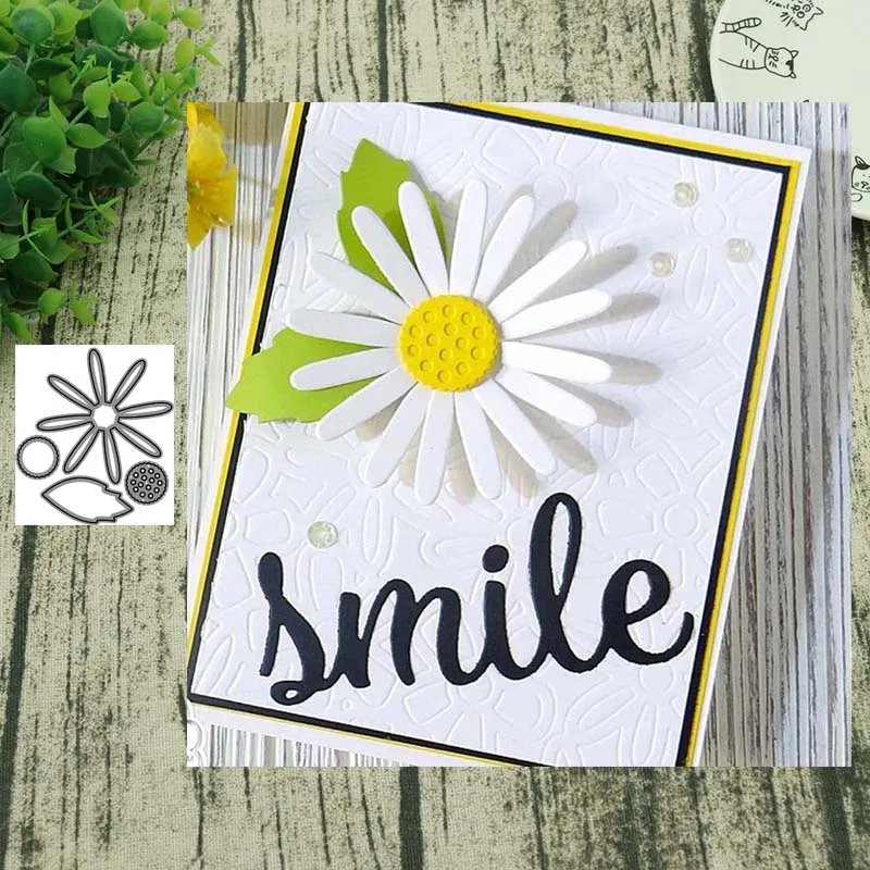 

Flower metal cutting dies wreath cut die mold decoration Scrapbook paper craft knife mould blade punch stencils