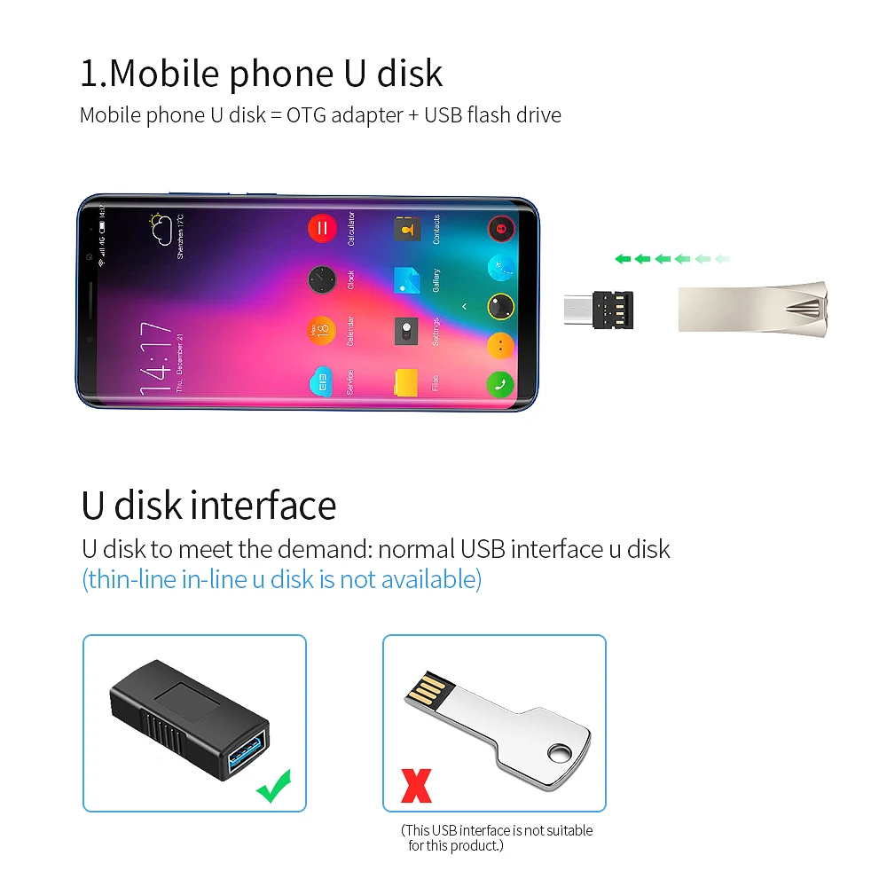 Адаптер TISHRIC OTG Type C Micro USB 3 0 конвертер данных для зарядки кабель мыши клавиатуры