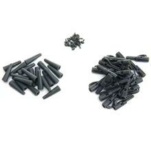 20 комплектов рыболовные клеммные снасти, безопасные свинцовые зажимы, рыболовные снасти для карпа, инструмент для рыбалки, аксессуары, оборудование с булавками, хвостовые резиновые трубки