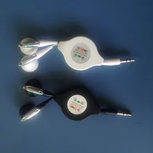 100 шт в партии Высокое качество Мини выдвижные Наушники-вкладыши для MP3