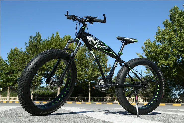 Original X-Front brand Snowmobile 7,21 Speeds 26inch Fat Tire disc brake MTB Mountain Bike Off-road gear reduction Beach Bike