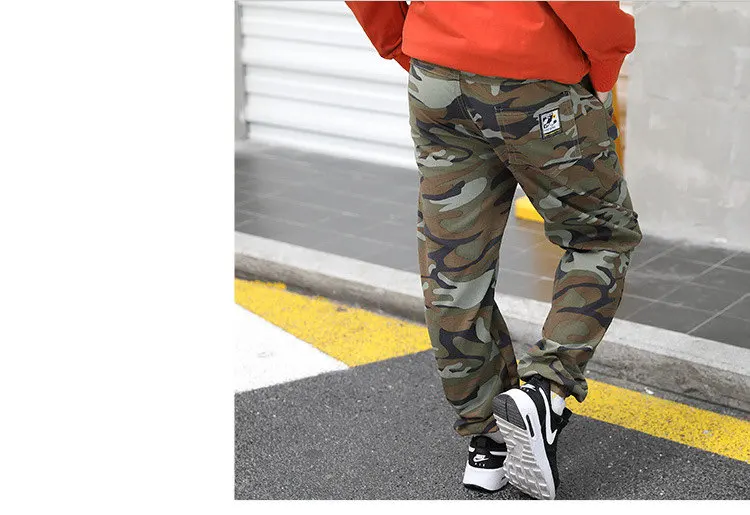 3-12 y boys camouflage pants 2019 fashion children trousers kids boys pants sport 10 years teenage pant for boy clothes On Sales (4)