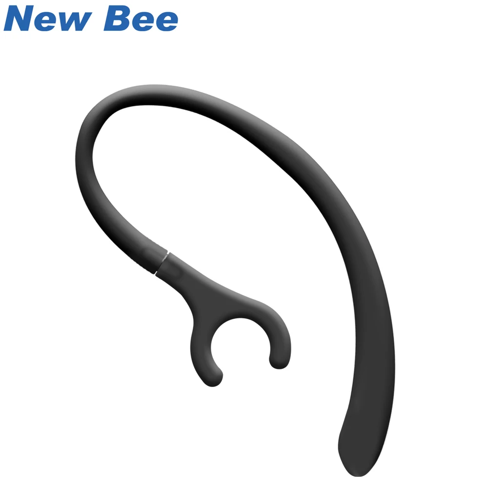 New Bee Headphone Hooks Black and White 12PCS For Ear hooks Earphone