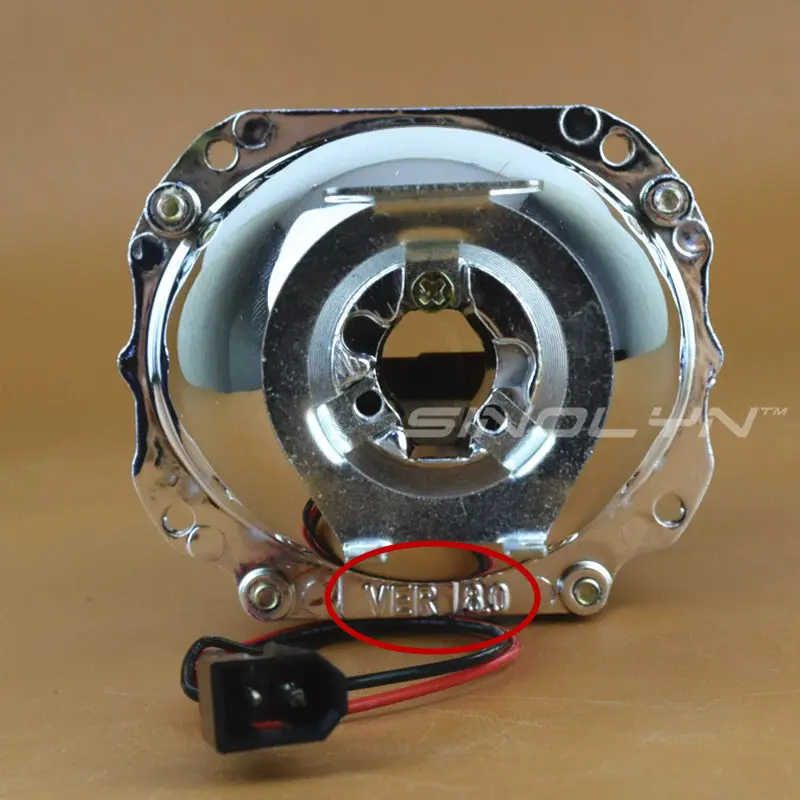 Najtaniej Aktualizacja motocykla samochodu 2.5 Mini 8.0 H1 obiektyw projektora hid bixenon WST soczewki reflektorów modernizacja W WO Mini Gatling Gun shumds