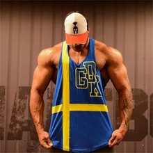 Профессиональный бег Для мужчин продвижение Для мужчин без рукавов Топ работает жилет быстросохнущая футболка спортивная одежда Фитнес Топы