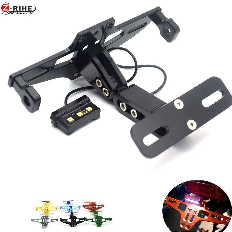 For YAMAHA MT-07 FZ-07 MT 07 MT07 mt 07 mt07 mt-07 2014-2016 Fender Eliminator Registration Plate Bracket License Plate Holder