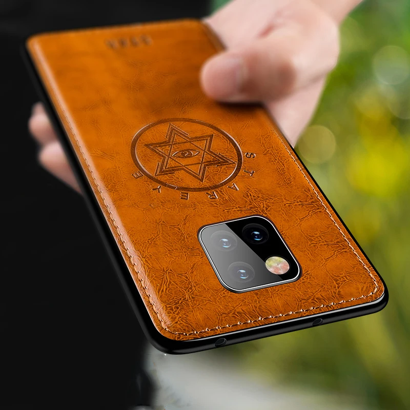 Чехол для Huawei Mate 20 Pro 10 P20 Nova 4 роскошный противоударный чехол из искусственной