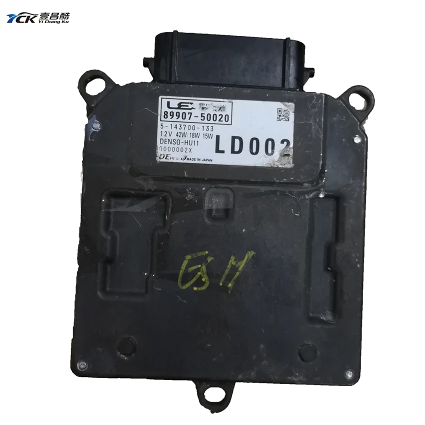  1X YCK Original 89908-50020 Headlight LED Driver Module Headlamp computer control unit USED 5143700