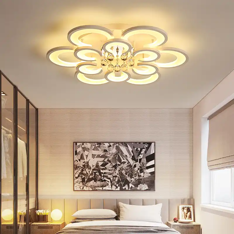 acrylic modern led ceiling chandelier lights