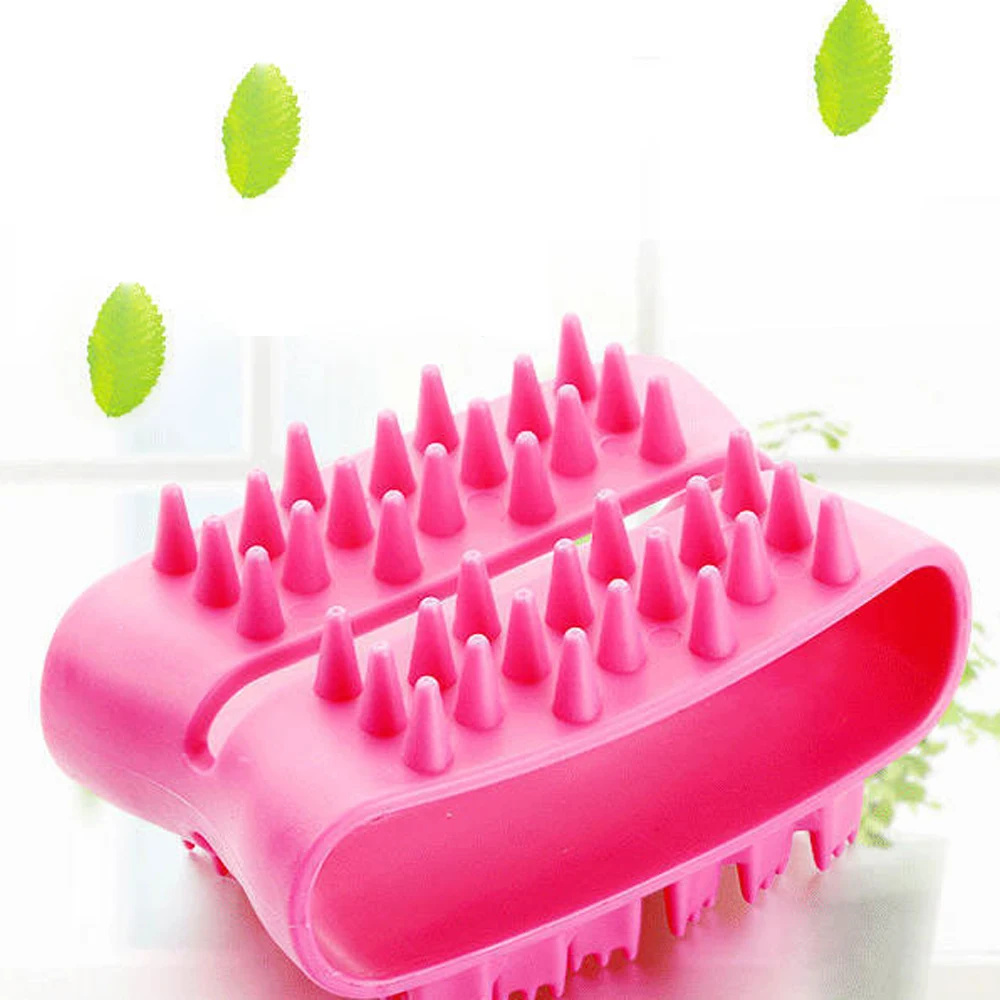 

SPA Home Use Head Wash Massage Tool Device Double Massage Sides Head Wash Brush Meridian Brush Massager