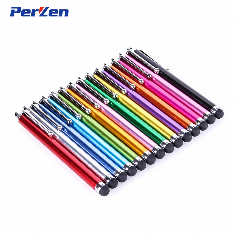 Для Iphone 7 6s 5s Ipad 4 емкостный стилус ручка красочная ручка для планшетных ПК DHL Быстрая