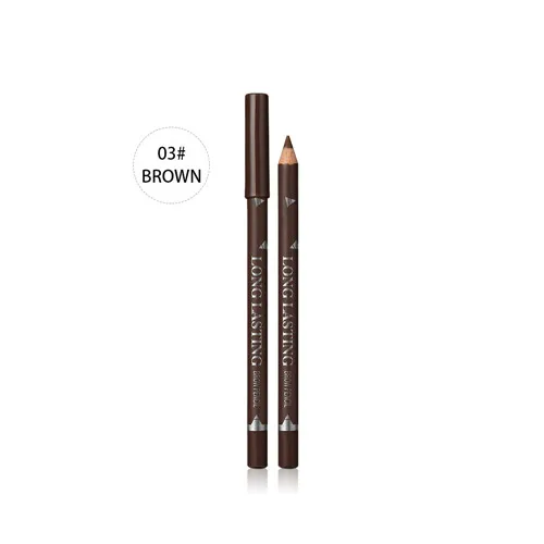 MENOW P113 12Pcs Eyeliner Pencil for Women Waterproof Sweatproof lasting Eyebrow Eye Liner Pencils Makeup Tools Easy to color - Цвет: MENOW P113 03