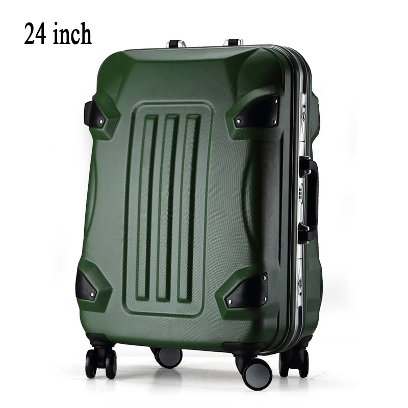 MANJIANGHONG PC чемодан багажное колесо с тормозом/багаж для дома/багаж для путешествий с колесом/ Хорошая оценка - Цвет: 24INCH