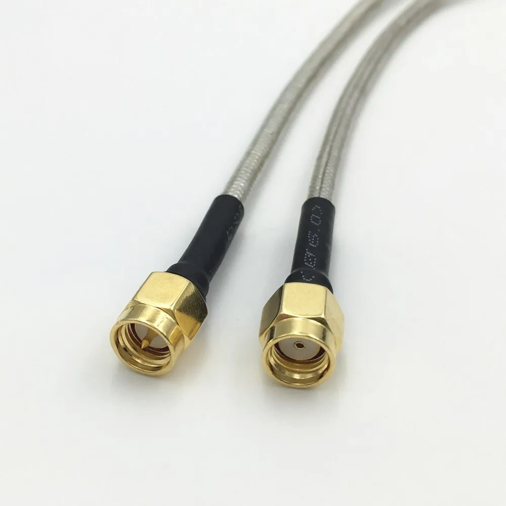 SMA Female Jack Bulkhead Solder semi-rigid cable .141" RG402 RF Connector 