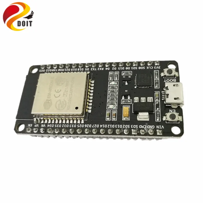 

DOIT ESP32 Development Board WiFi+Bluetooth UltraLow Power Consumption Dual Cores ESP-32 ESP-32S ESP 32 Similar ESP8266