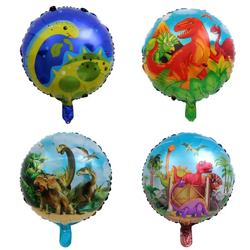 

10pcs/set new hot Dinosaur Balloons Foil Helium Balloon Children Birthday New year's Christmas Party Supplies gifts Decoration