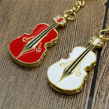 

metal crytal guitar 4GB 8GB 16GB USB Flash Drive precious stone pen drive