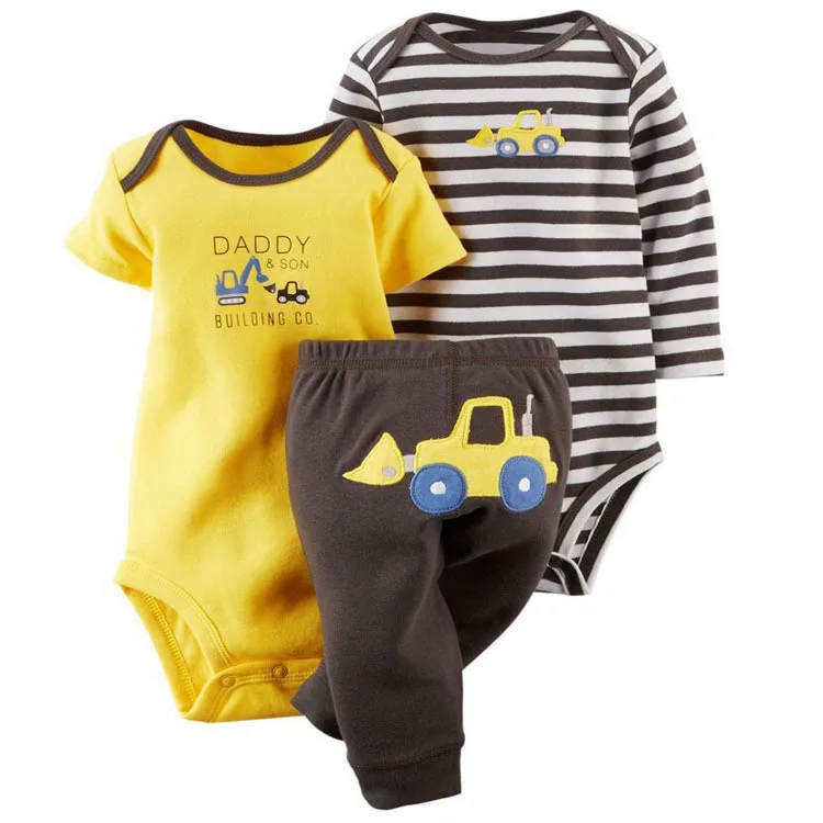 

2019 Kids Baby Tights 3 Piece Set New Spring / Autumn Baby Cute Cotton Fleece Clothing Boys Girls Cartoon Brand Tights