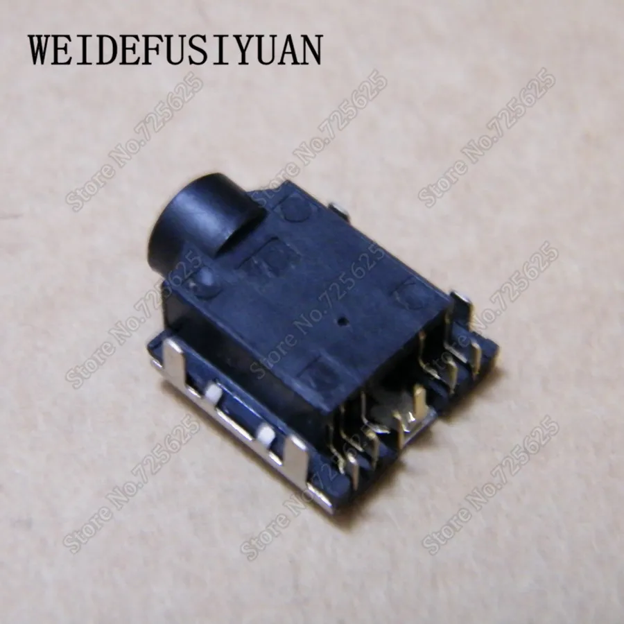 50 100pcs lot Laptop Audio Jack Connector Headphone Socket for HP Pavilion G4 1000 G6 1000 G7 1000 3 5mm Microphone Port