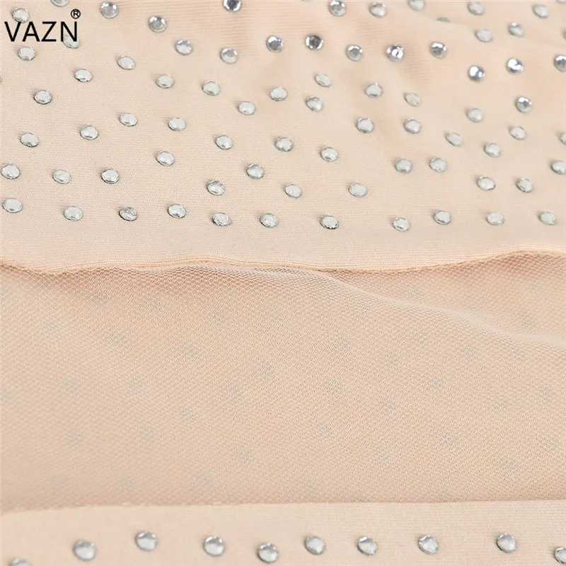 VAZN 2019 Новое поступление известный сексуальный женский Облегающий комбинезон с принтом женские длинные Комбинезоны с круглым вырезом без