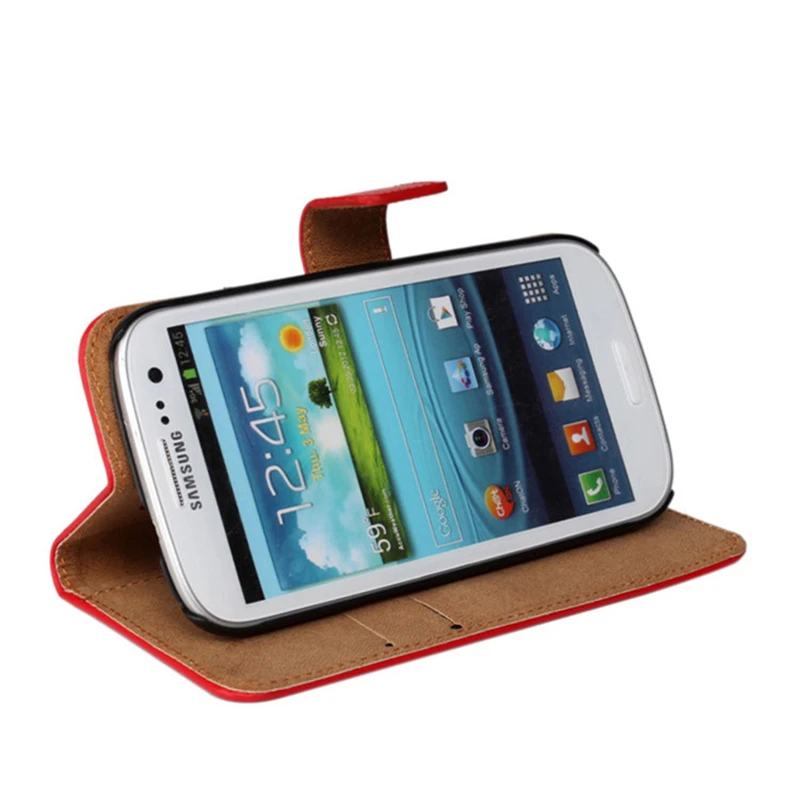 S3 Новый чехол из натуральной кожи для Samsung Galaxy I9301 Neo Duos GT I9300i I9300 слоты кредитных