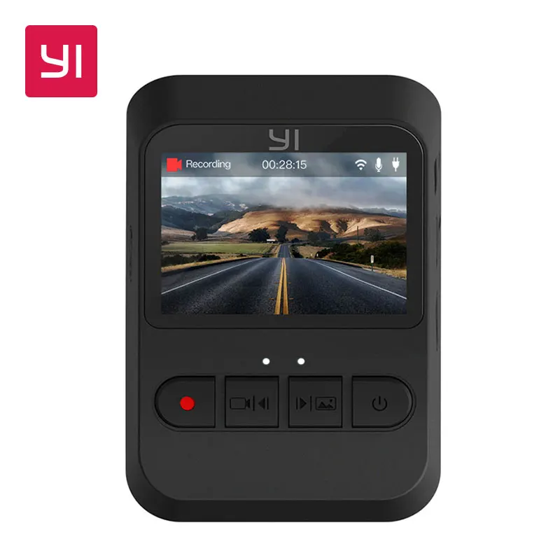 YI Mini Dash font b Camera b font International Version 140 Ultra Wide angle lens 1080p