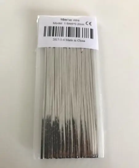 10 Meters Solar Cell Tabbing wire 2mm*0.16mm Solder wire for solar panel Connection Solar cables