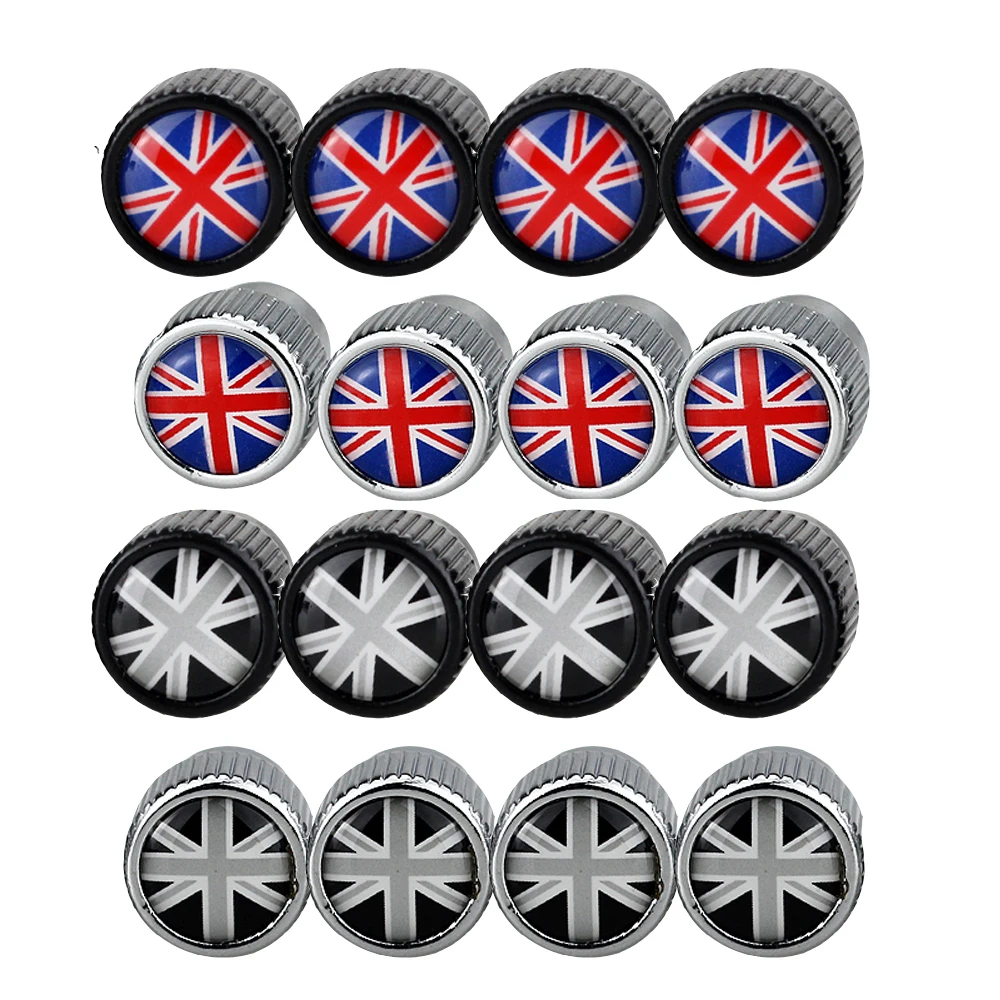 

Car Accessories Wheel Tire Valve Caps Rim Sticker British Flag for Toyota Ssangyong Suzuki LOTUS Lexus Ford Honda Volkswagen Kia