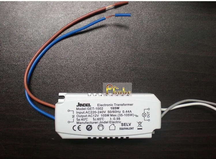 105 Вт освещение электронный трансформатор(вход 220 v-240 v, Ourput 12 v) гарантия