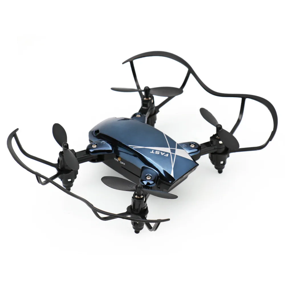 

RC Drone Real-Time Transmission WiFi Version Foldable Quadcopter Air Pressure Fixed-Height 720 P-Dark blue CS Toys/S9MW Pressure