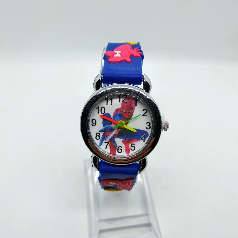

Cartoon Superman Spiderman Kids Watches Girls Boys Children Watch Students Quartz Wristwatches Suitable for Use In 2-6 Years Old