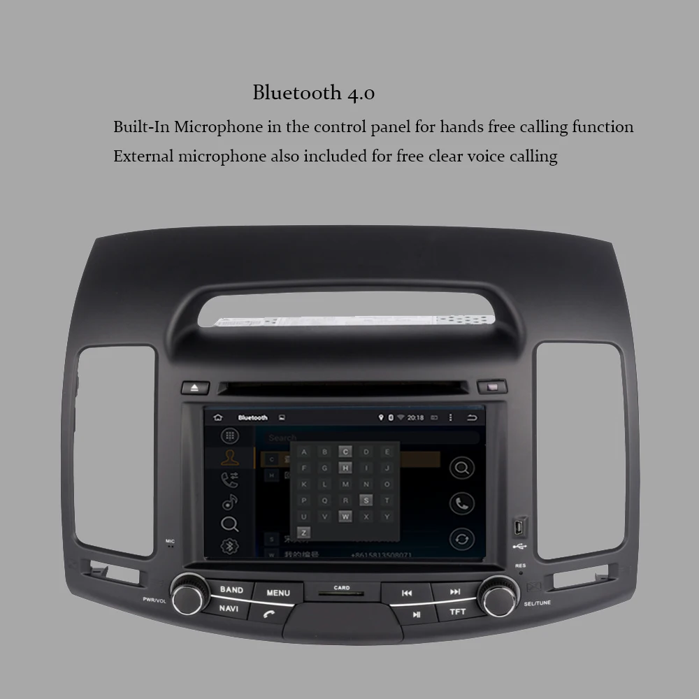 Cheap Android 9.0 Autoradio audio multimedia pc tablet with 4G Lte wifi for Hyundai Elantra 2007-2011 GPS Navigation DVD Multimedia 5