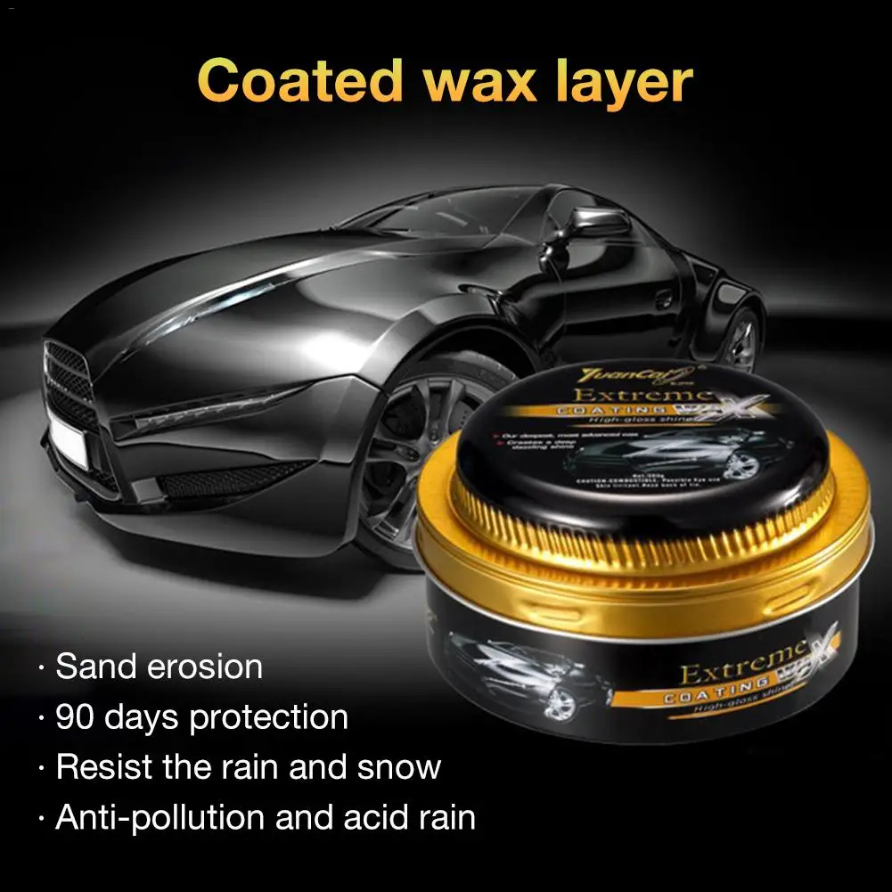 

Premium Carnauba Car Wax Crystal Hard Wax Paint Care Scratch Repair Maintenance Wax Paint Surface Coating Waterproof Sunscreen