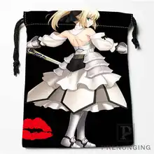 Custom Sexy Anime Girls Drawstring Bags Printing Fashion Travel Storage Mini Pouch Swim Hiking Toy Bag