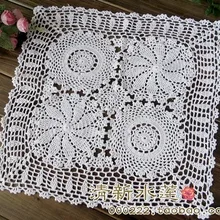 ZAKKA Мода хлопок вязаный Войлок ностальгические винтажные вязанные украшения вырез хлопок трикотажные диван полотенца для младенцев, маленьких детей, теплоизолирующая подставка