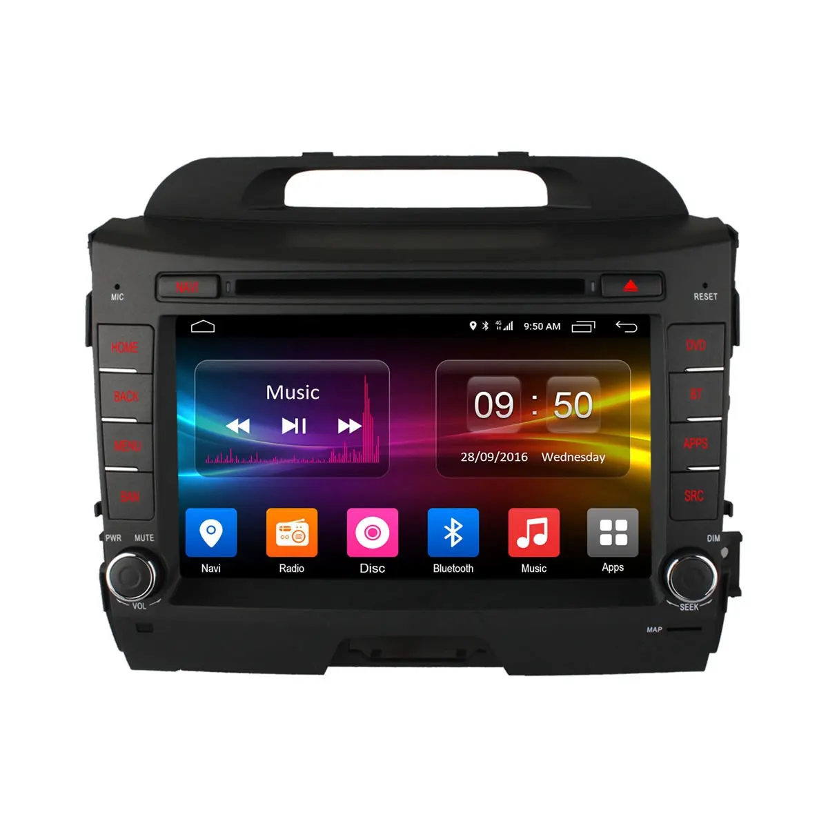 Excellent Ownice C500 Android 6.0 Octa 8 Core car dvd player FOR KIA sportage r 2011 - 2015 gps navi 2 din wifi 4G 2GB RAM 32GB ROM 2
