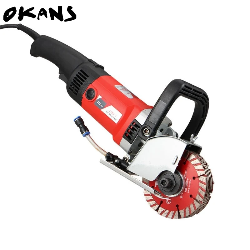J120 1 High Power Wall Groove Cutting Machine With 5Pcs Blades-in Tool